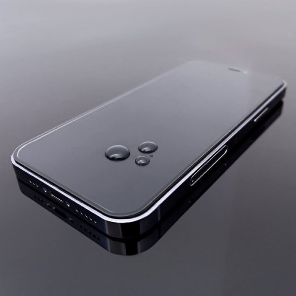 Folia szklana szkło hartowane z ramką do iPhone 14 Plus / 13 Pro Max Full Cover Flexi Nano - przezroczysty