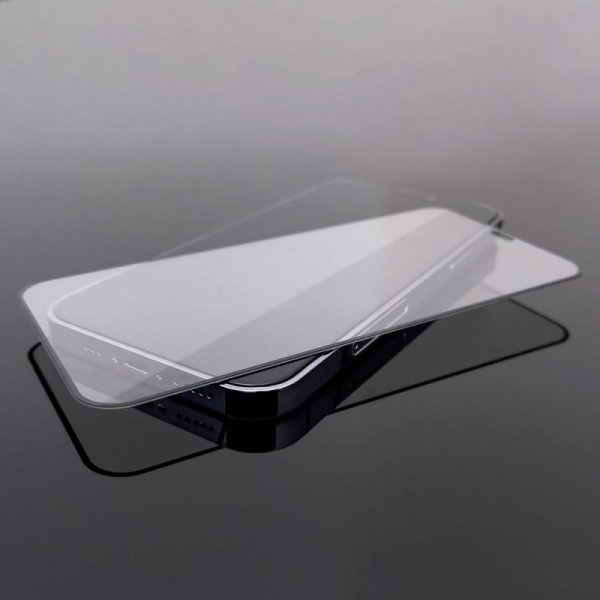 Folia szklana szkło hartowane do iPhone 13 mini z ramką Full Cover Flexi Nano - przezroczysty