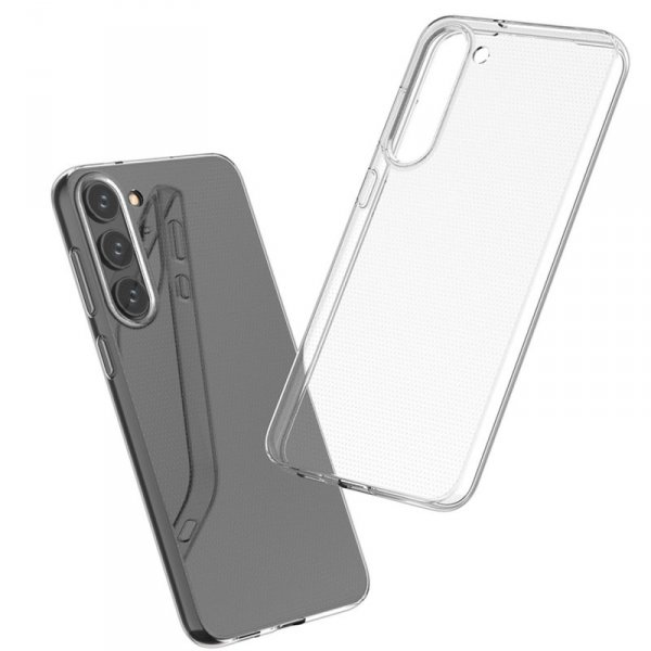 Etui cienki pokrowiec 0.5mm na Samsung Galaxy S23+ - przezroczyste
