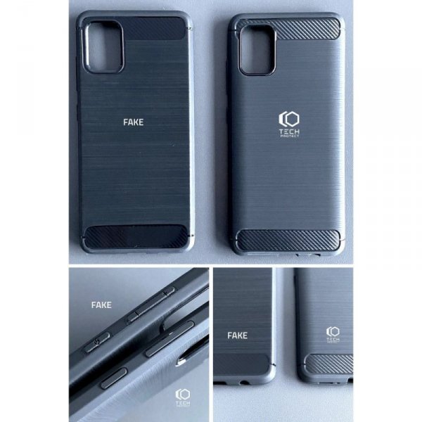 Etui case plecki na Samsung Galaxy XCover 7 TPUCarbon - czarne