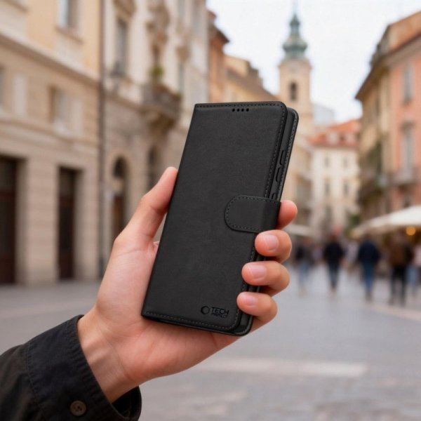Etui futerał na Samsung Galaxy S26+ Wallet - czarny