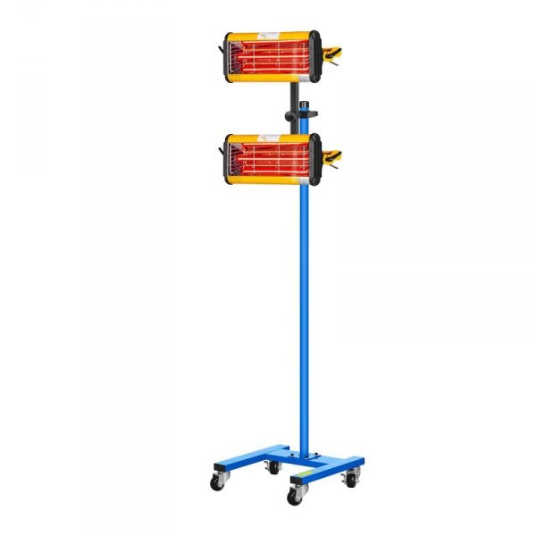 Promiennik ciepła podczerwieni lakierniczny do suszenia farb na statywie 2200W IR-DRYER2000.2