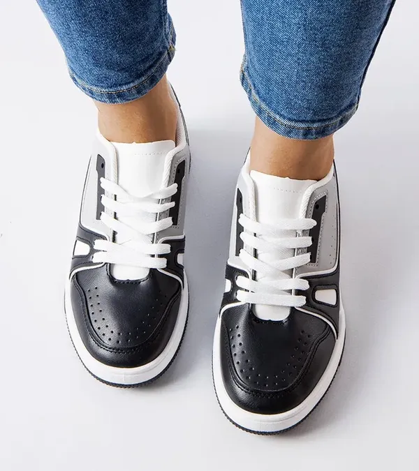 Czarne sportowe sneakersy Willson