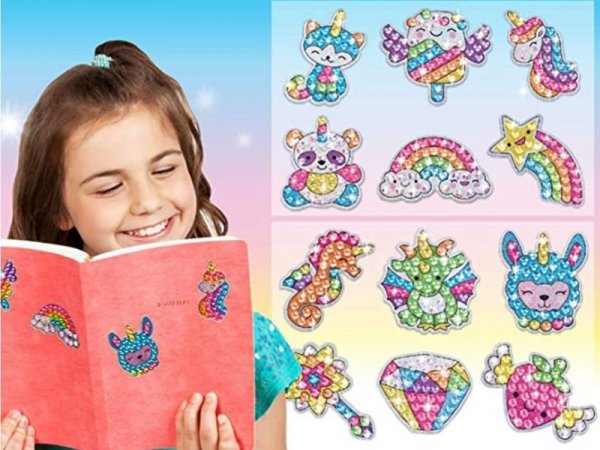 Haft Diamentowy Mozaika Diamentowa Naklejki Mozaika BAJKOWE, MAGICZNE POSTACIE