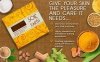 Sandalwood & Turmeric Natural Soap, Soil & Earth, 125g