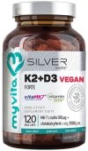 Витамин K2 + D3 VEGAN, MyVita SILVER PURE, капсулы