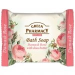 Bath Soap Damask Rose with shea butter, Green Pharmacy