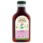 Olej Łopianowy z Kiełkami Pszenicy, przeciw wypadaniu włosów, Green Pharmacy, 100ml