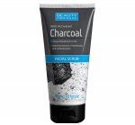 Beauty Formulas Charcoal Peeling do twarzy głęboko oczyszczający z aktywnym węglem  150ml