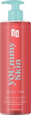 AA YOU.mmy Skin Peach Firm Multinawilżający Olejkowy Żel pod prysznic 400ml 