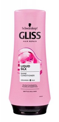 Schwarzkopf Gliss Kur Liquid Silk Odżywka do włosów matowych.łamliwych 200ml 