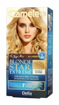 DELIA COSMETICS CAMELEO Rozjaśniacz do włosów Blond Extreme 25g 