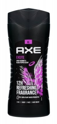 AXE Excite Żel pod prysznic dla mężczyzn 3w1 400 ml 