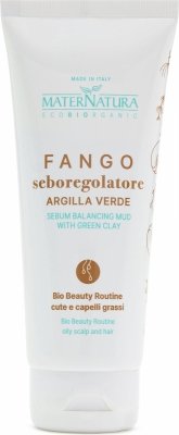 Błoto regulujące wydzielanie sebum z zieloną glinką, MaterNatura 