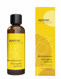Czysty Olejek Jojoba, do Pielęgnacji Każdego Rodzaju Skóry, do Masażu, do Kąpieli, APEIRON 