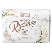 BARWA Naturalna Mydło w kostce Rice, 100g 