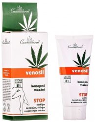 Hemp Leg Gel for Edema and Varicose Veins, Venosil Cannaderm, 100ml