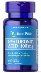 Hyaluronic Acid 100 mg, Puritan's Pride, 60 capsules