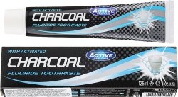 Charcoal Activated Fluoride Toothpaste, Beauty Formulas