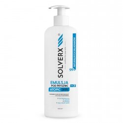 SOLVERX Atopic Skin Emulsja pod prysznic - łagodząca podrażnienia i przeciwzapalna  500ml