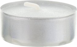 Unscented Tealight White 1 pc