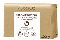 Hypoallergenic Gray Bar Soap Traditional, Barwa, 100g