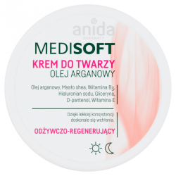Anida Medisoft Krem do twarzy odżywczo-regenerujący olej arganowy, 100 ml