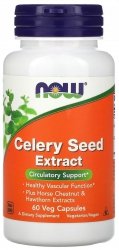 Celery Seed Extract (Ekstrakt z Selera), NOW Foods, 60 kapsułek