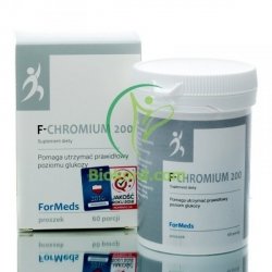 F-CHROMIUM 200 Formeds, Chrom Suplement Diety w Proszku, 60 porcji
