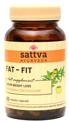 FAT-FIT Dietary Supplement, Supports Slimming, SATTVA