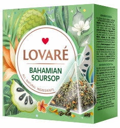 Herbata zielona „Bahamian Soursop” Lovare (2g х 15 piramidek)