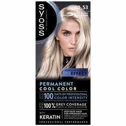 SYOSS Permanent Cool Color Farba do włosów, trwała, nr 10-53 Chłodny Jasny Blond