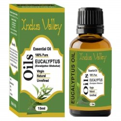 Natural Eucalyptus Essential Oil, Indus Valley, 15ml