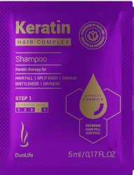 SAMPLE Advanced Formula Shampoo DuoLife Keratin Hair Complex