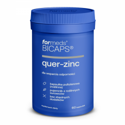 BICAPS QUER-ZINC, Quercetin + Zinc, ForMeds, 60 capsules