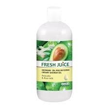 Avocado & Rice Milk Creamy Shower Gel, Fresh Juice, 500ml