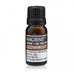Cedarwood Essential Oil, Ancient Wisdom, 10ml