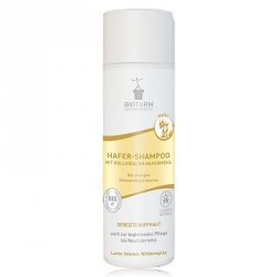 Łagodny szampon do suchej i podrażnionej skóry głowy, z koloidalnymi płatkami owsianymi, No.96, BIOTURM, 200 ml