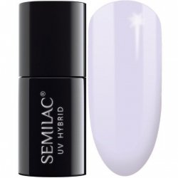 SEMILAC Lakier hybrydowy 127 Violet Cream 7 ml