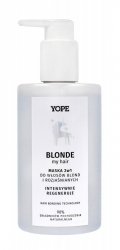YOPE Blonde My Hair Maska 2w1 do włosów blond i rozjaśnianych - intesywna regeneracja 300ml