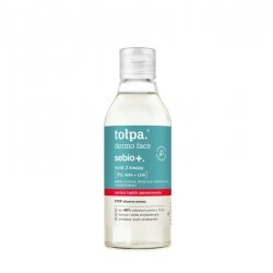 TOŁPA Dermo Face Sebio+ Tonik do twarzy 2 Kwasy 5%: AHA+LHA 200 ml
