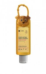 HISKIN Antibac Hand Cleanser+ Biobójczy Żel do rąk o zapachu brzoskwini - piesek (butelka 75ml+etui)