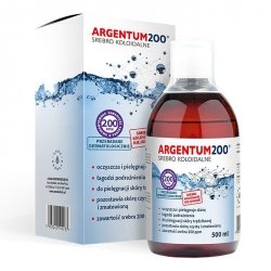 AURA HERBALS Srebro Koloidalne 200 ppm Argentum200 tonik 500 ml