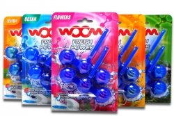 WOOM Zawieszka WC a`2 barwiąca LEMON