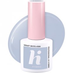 HI HYBRID Lakier hybrydowy Unicorn #300 Violet White  5ml