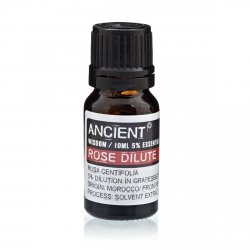 Rose Dilute Essential Oil 5%, Ancient Wisdom, 10ml