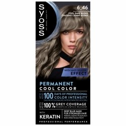 SYOSS Permanent Cool Farba do włosów, trwała, 6-46 Chłodny Ciemny Blond