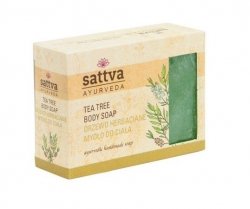 Tea Tree Natural Glycerine Soap Sattva, 125g