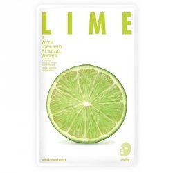 Blue Dot Lime Maseczka koreańska z wodą lodowcową i limonką - witalizująca