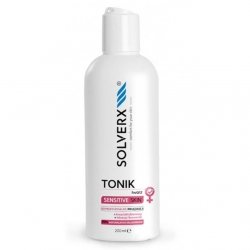 SOLVERX Sensitive Skin Tonik do twarzy do cery wrażliwej  200ml